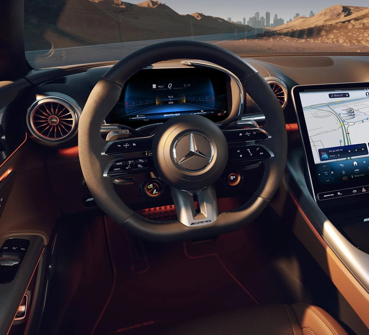 Mercedes-AMG GT Coupé intérieur 4