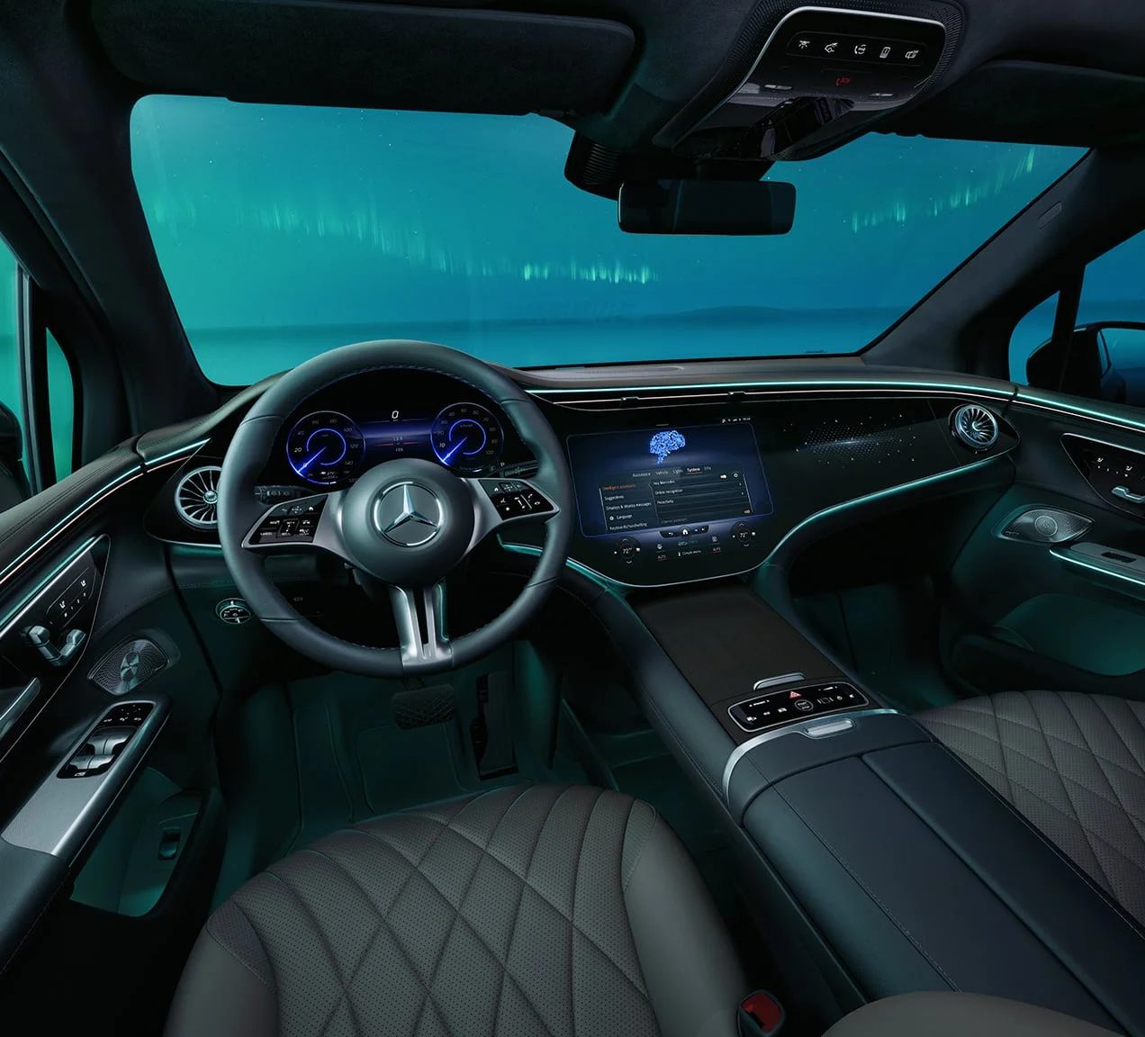 EQE SUV intérieur 2
